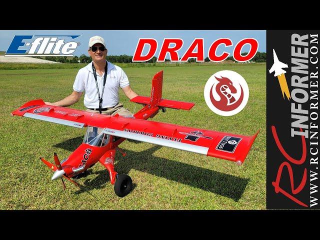 E-flite DRACO 2.0 BNF BREAK-IN Flights in wind By: RCINFORMER