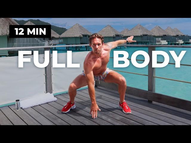 HARDEST 12 Min Workout  Full Body, No Equipment (INTENSE!)