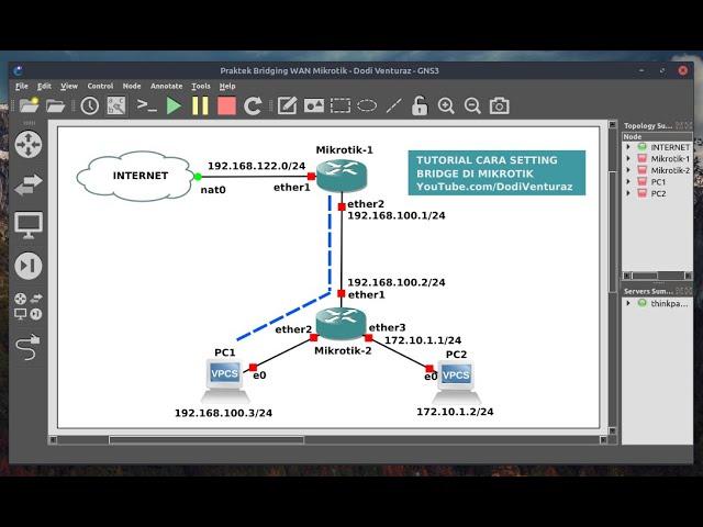 Tutorial Cara Setting Bridge di Router Mikrotik