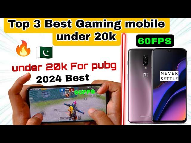 top 3 best gaming mobile under 20000  | top 3 best gaming phone for pubg mobile/bgmi 2024