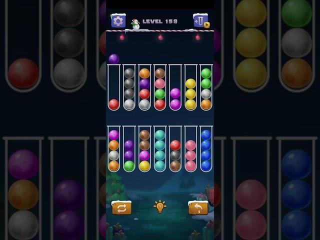 Ball sort puzzle level 159