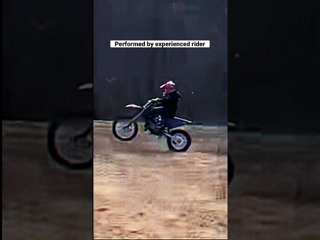 Lil Wheelie On The YZ 85