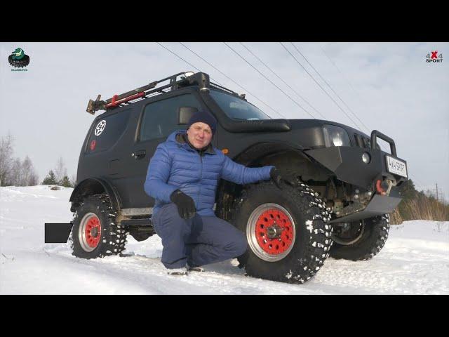 Резина ALLIGATOR Lakesea для максимальной проходимости SUZUKI JIMNY