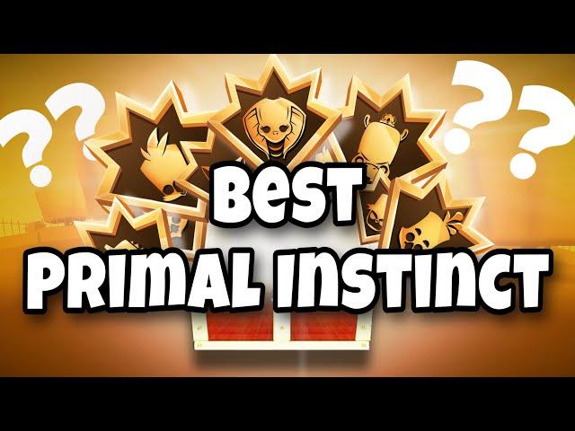 What is the BEST Primal Instinct in Zooba? | Zooba Ranking