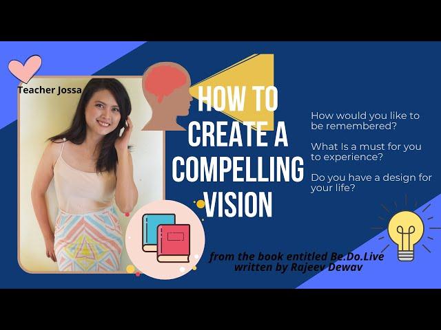 How To Create A Compelling Vision (from the book entitled Be.Do.Live written by Rajeev Dewan)