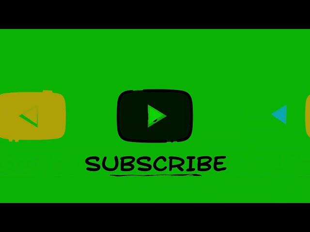 Motion subscribe screen (green screen)