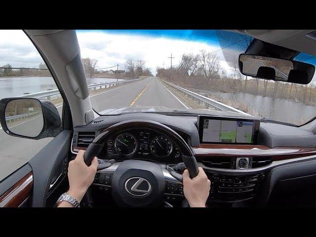 2019 Lexus LX 570 2 Row - POV Test Drive (Binaural Audio)