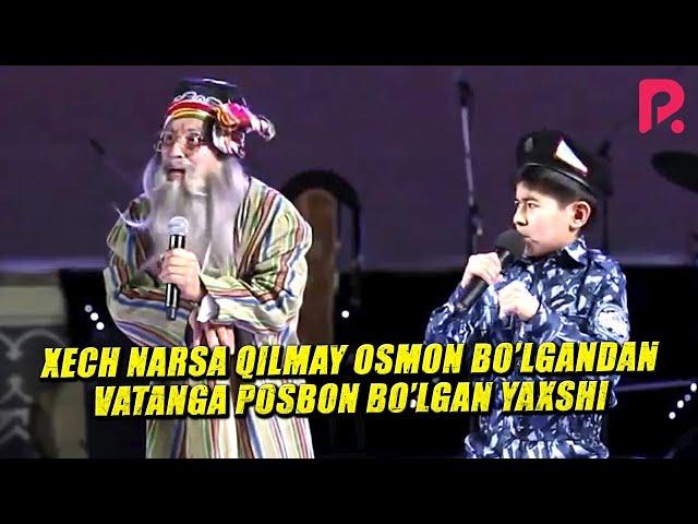 Valijon Shamshiyev - Xech narsa qilmay osmon bo'lgandan, vatanga posbon bo'lgan yaxshi