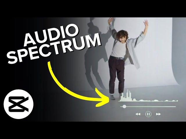 How to Make Audio Spectrum in CapCut PC