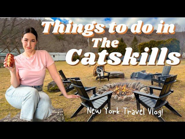 Things to do in Catskills NY! | Travel Vlog | Phoenicia, Hunter, Tannersville | Food, Cafes, Hotel