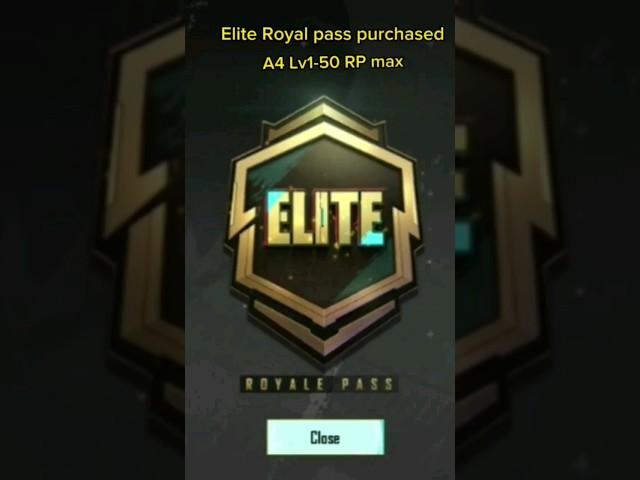 purchasing 360uc A4 Royal pass Lv1-50 RP Max in pubg mobile #shorts #viral #pubgmobile #royalpass