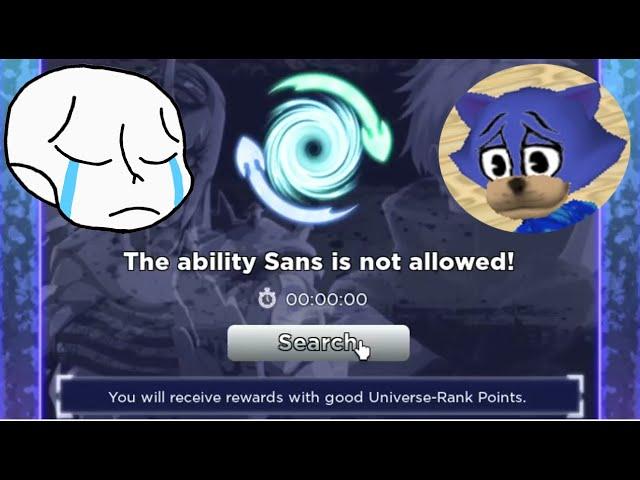 (AUT) Sans Is Now BANNED In A Universal Time..