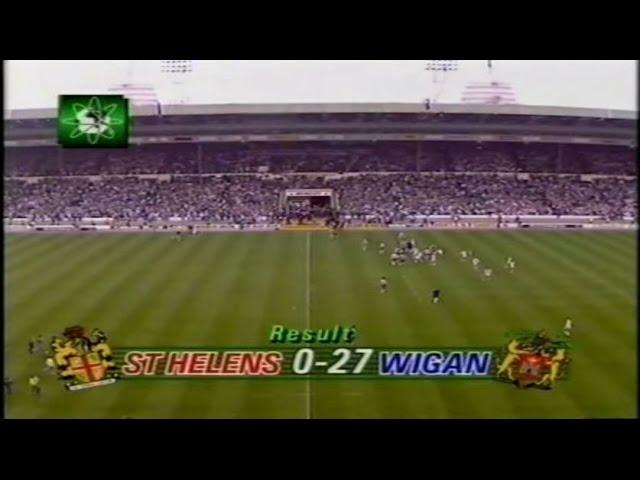 St Helens v Wigan - 1989 Challenge Cup Final