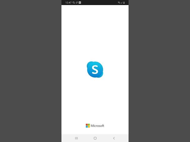 Установка программы Skype на смартфон