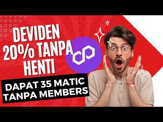 Dematrix garapan terbaru MATIC || deviden kenceng setiap hari