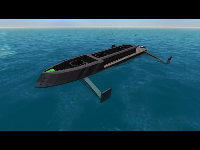 From The Depths: Build colab with Dammadok82, Maxmisty122 and Aiyonmk3, Part 1: The hull!