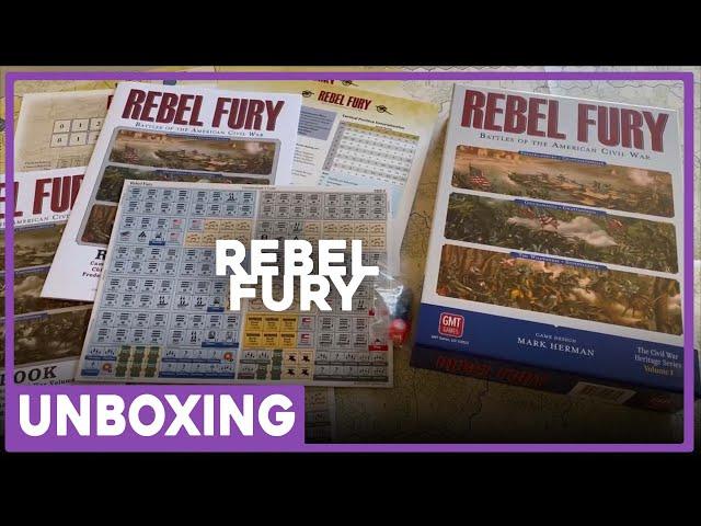 Unboxing | Rebel Fury | GMT Games | The Players' Aid