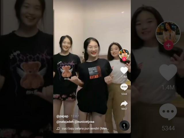 TIKTOK VIRAL EUNICETJOAA VS PAPHRICIA