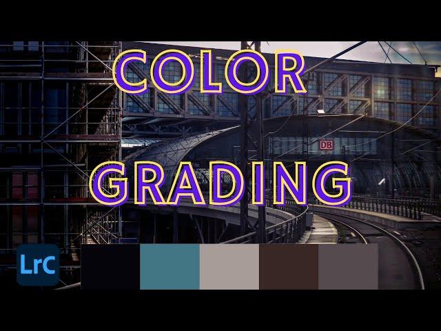 Color Grading Lightroom Classic CC2021 in stile Blade Runner