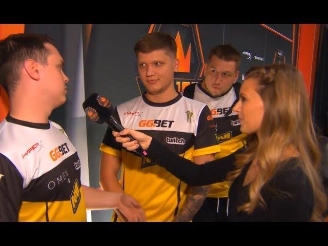 S1mple и Zeus рофлят на послематчевом интервью