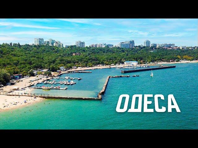 [4K] Odesa Aerial View. Black Sea. Ukraine