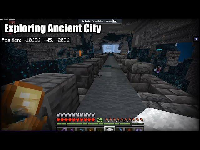  Raiding Ancient City -Minecraft