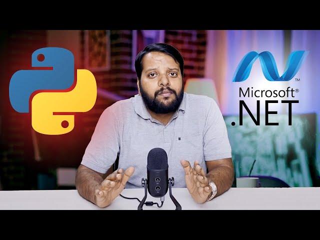 .NET vs python | difference between .NET and python | .NET sikhe ya python #dotnet