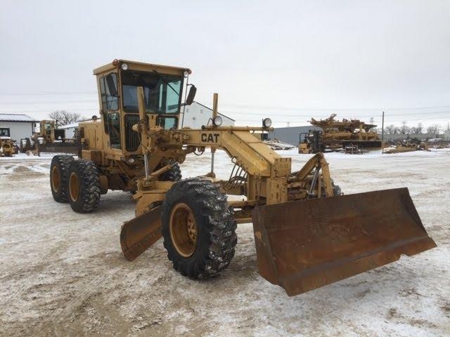 1989 CAT 140G 72V11843 Motor Grader For Sale in Houston, TX