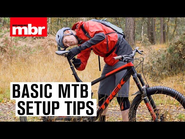 Basic MTB Setup Tips | Mountain Bike Rider