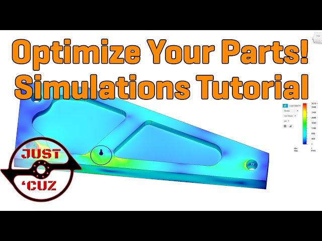 Optimize Your Combat Robot Parts! (Fusion 360 Simulations Tutorial)