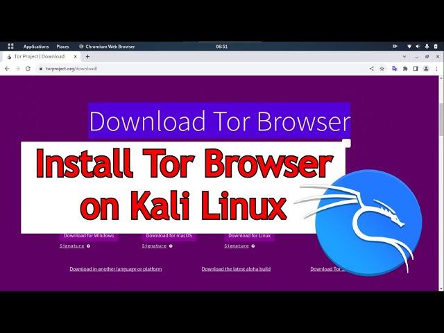 How to: Install Tor Browser in Kali Linux | Full Tutorial