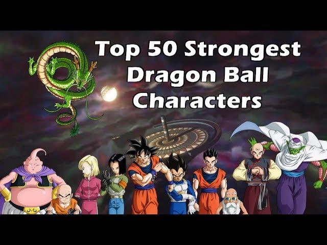 Top 50 Strongest Dragon Ball Characters Clips (Series Finale)