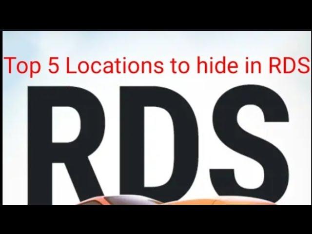 TOP 5 LOCATIONS SECRET LOCATION TO HIDE IN RDS GAME