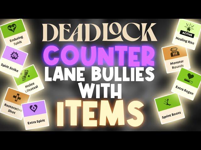 DEADLOCK How To Survive Your Lane: In-Depth Regen Item Comparison (T1)