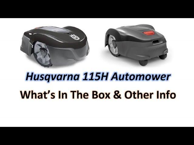 Automower Answers: A Look At The Husqvarna 115H Automower