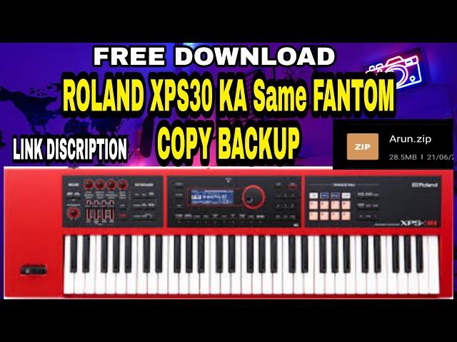 ROLAND XPS30 ORCHESTRA JAGRAN LATEST TONES | FREE DOWNLOAD LINK DESCRIPTION SAME LIKE FANTOM BACKUP