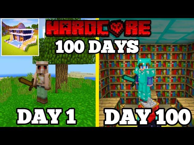 I SURVIVED 100 DAYS in Craft World | Craft World 2024