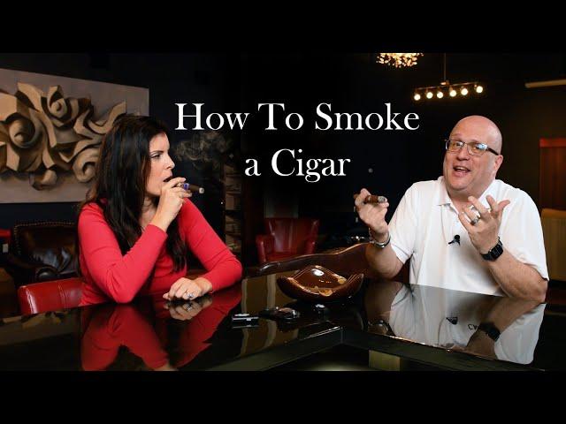 How to Smoke a Cigar