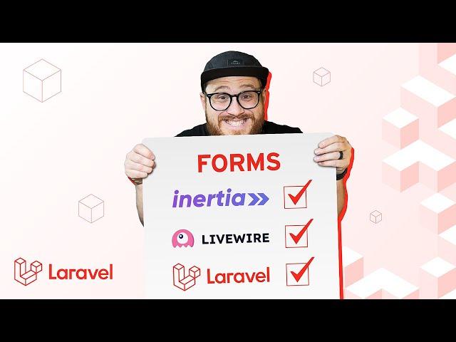 What Do Forms Look Like in Different Laravel Stacks (Blade, Livewire, and React/Inertia)?