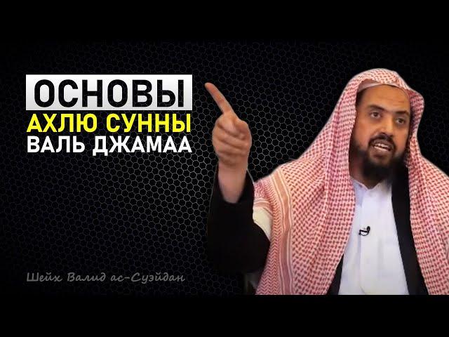 Основы на которых строится Вероубеждение Ахлю Сунны Валь Джама. Шейх Валид Суэйдан