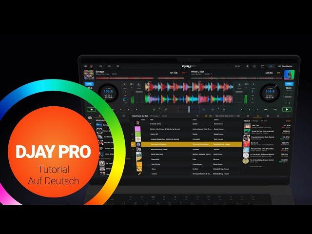 djay Pro - Algoriddim- Tutorial auf Deutsch