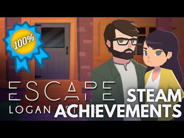 [STEAM] 100% All Achievements Gameplay: Escape Logan Estate