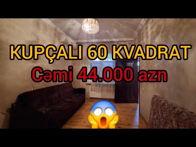 CƏMİ 44.000 AZN️KUPÇALI TAM ƏŞYALI 60 KVADRAT EV️                                  @elnurgadirov