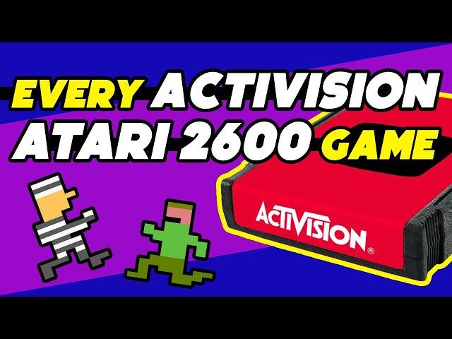 Atari 2600 Games by Activision | Trying all 45 (ft. @PSPMan)