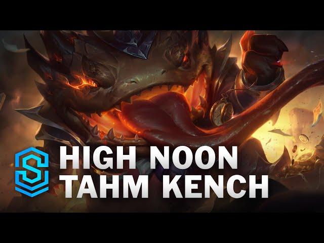 High Noon Tahm Kench Skin Spotlight - League of Legends