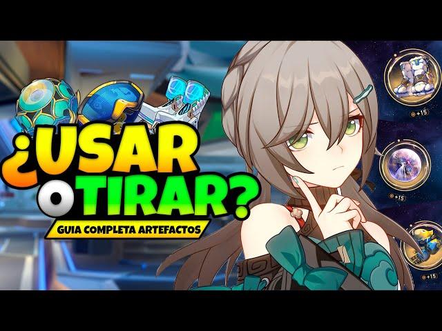 ¡¿COMO SABER QUE ARTEFACTOS USAR?! -Guía Completa 1.5 (Artefactos, Ornamentos...) - Honkai Star Rail