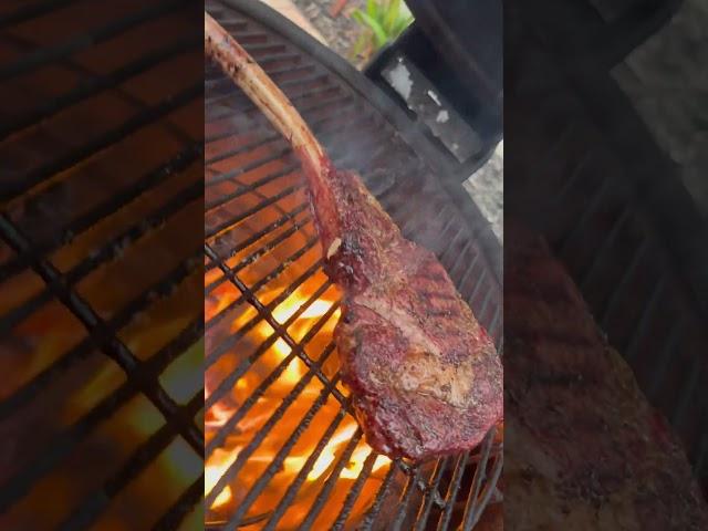 Kamado Joe Steak Night! #tomahawksteak