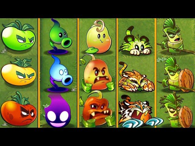 PvZ 2 Discovery - All Plants Have Many Shapes Evolution NOOB - PRO - HACKER version