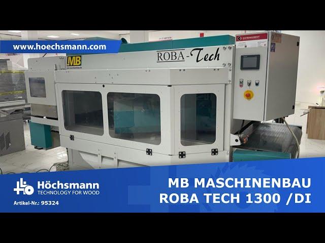 MB MASCHINENBAU ROBA TECH 1300 /DI (Höchsmann Klipphausen)