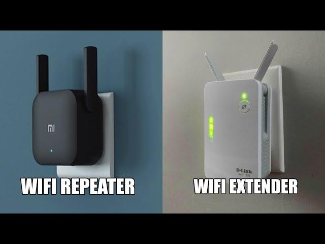 Wifi Repeater VS Extender